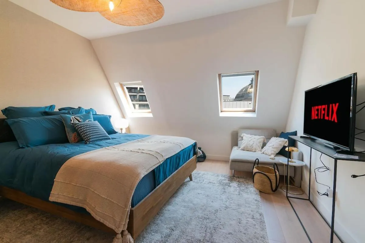 1 Min Opera - Ac - Authentic Parisian Experience Apartment France